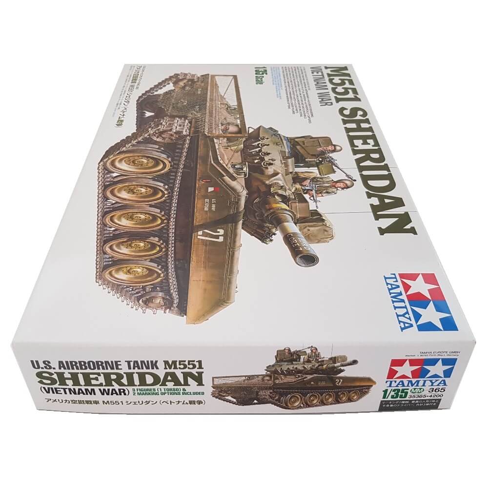 1:35 US Airborne Tank M551 SHERIDAN Vietnam War - TAMIYA