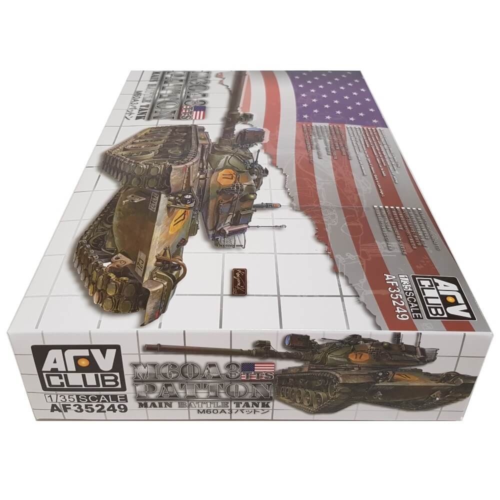 1:35 M60A3/TTS PATTON Main Battle Tank - AFV CLUB