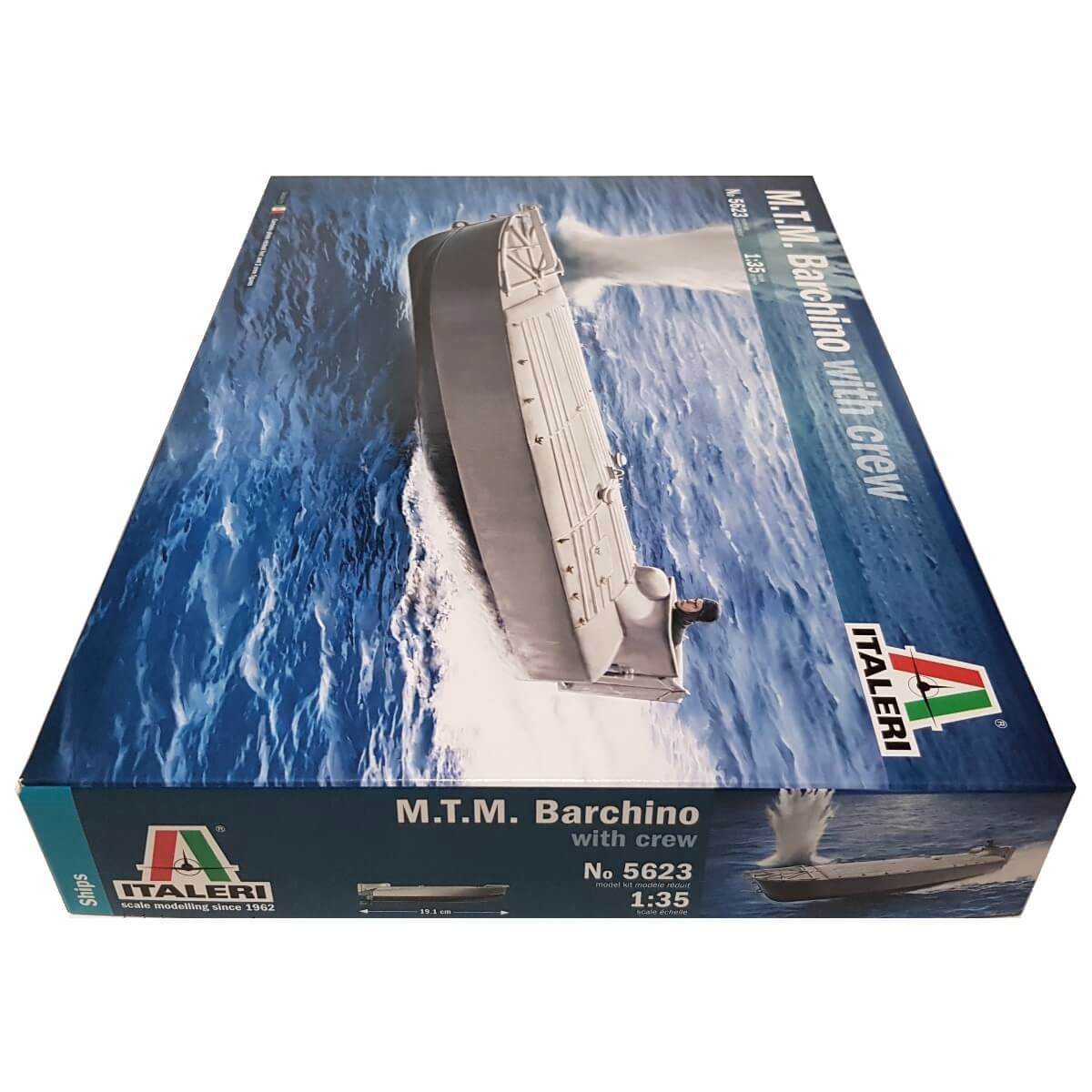 1:35 M.T.M. Barchino with Crew - ITALERI