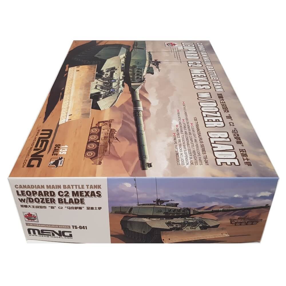 1:35 Canadian LEOPARD C2 MEXAS with Dozer Blade MBT - MENG