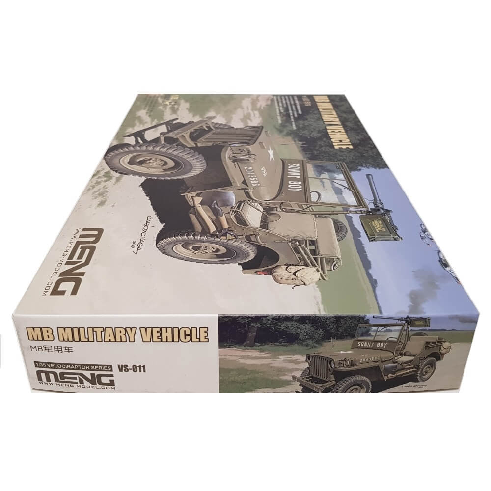 1:35 MB Military Vehicle Jeep - MENG