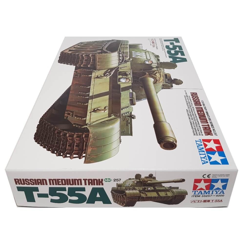 1:35 Russian T-55A Medium Tank - TAMIYA