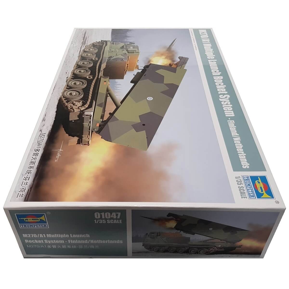 1:35 M270/A1 Multiple Launch Rocket System - Finland/Netherlands - TRUMPETER