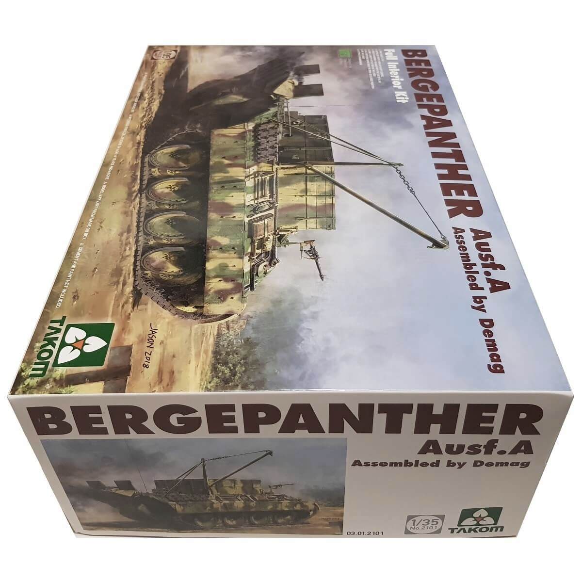 1:35 Bergepanther Ausf. A Assembled by Demag - TAKOM
