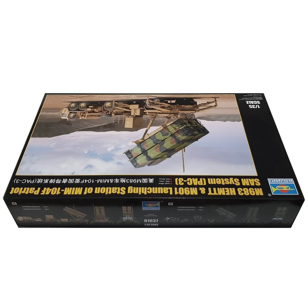 1:35 M983 HEMTT and M901 Launching Station of MIM-104F Patriot SAM System (PAC-3) - TRUMPETER