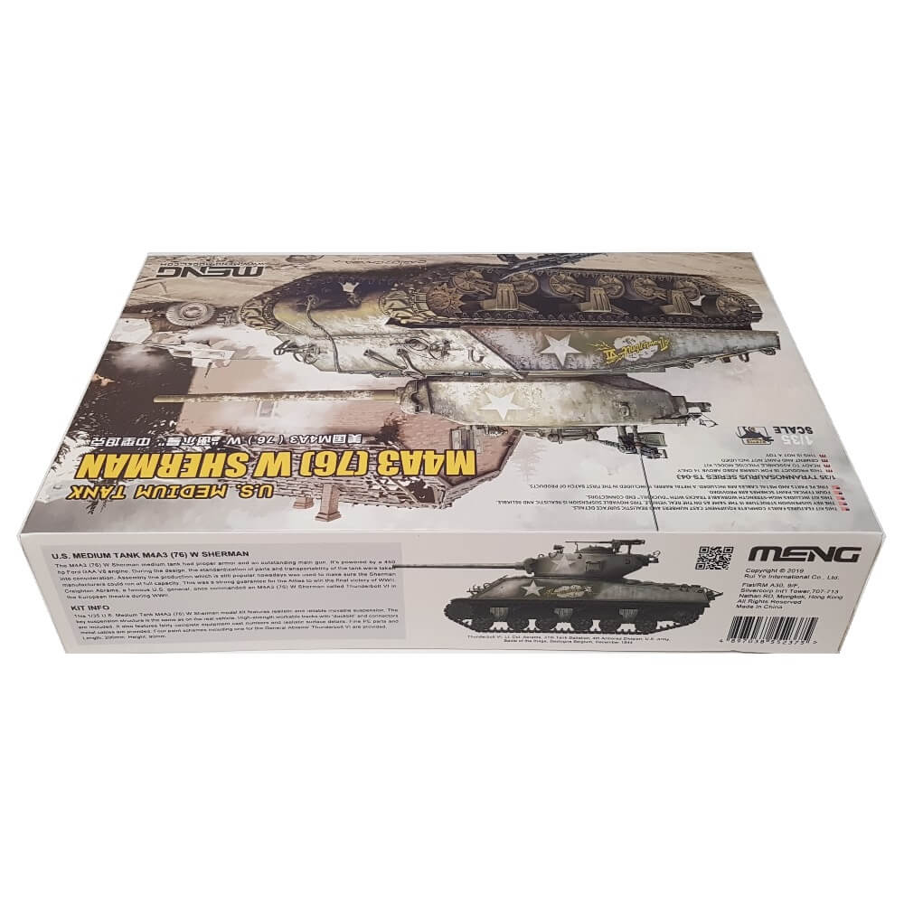 1:35 US M4A3 (76) W SHERMAN Medium Tank - MENG