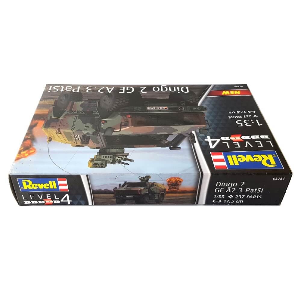 1:35 German DINGO 2 GE A2.3 PatSi Vehicle - REVELL