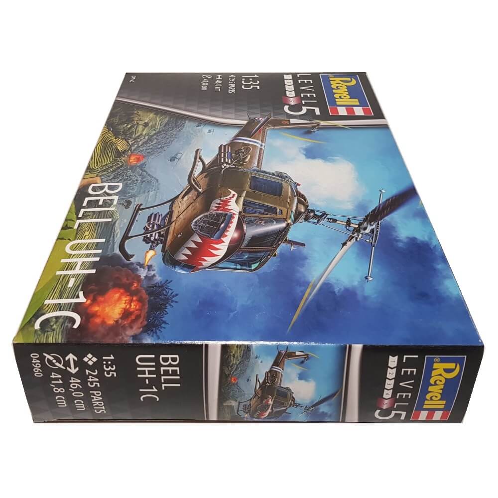 1:35 US Army Bell UH-1C Helicopter - REVELL