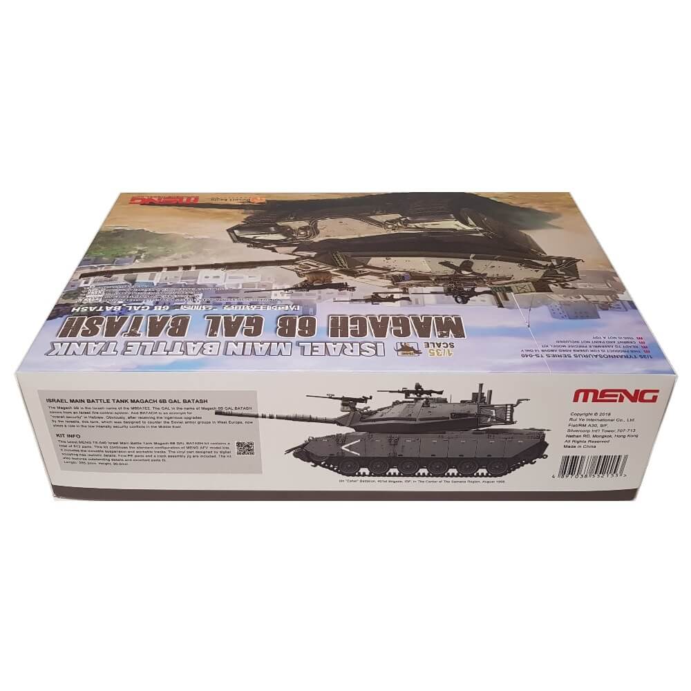 1:35 Israel MAGACH 6B Gal Batash Main Battle Tank - MENG