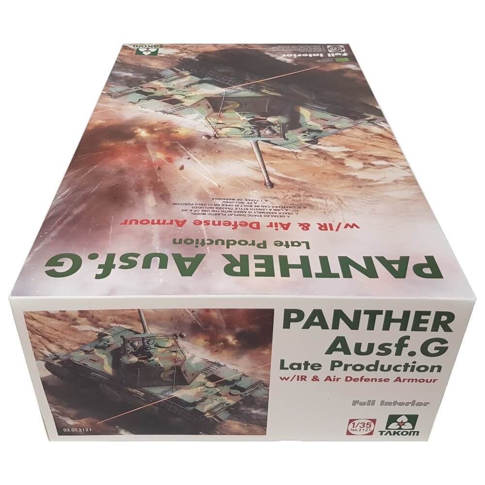 1:35 PANTHER Ausf. G Late Production with IR and Air Defense Armour - TAKOM