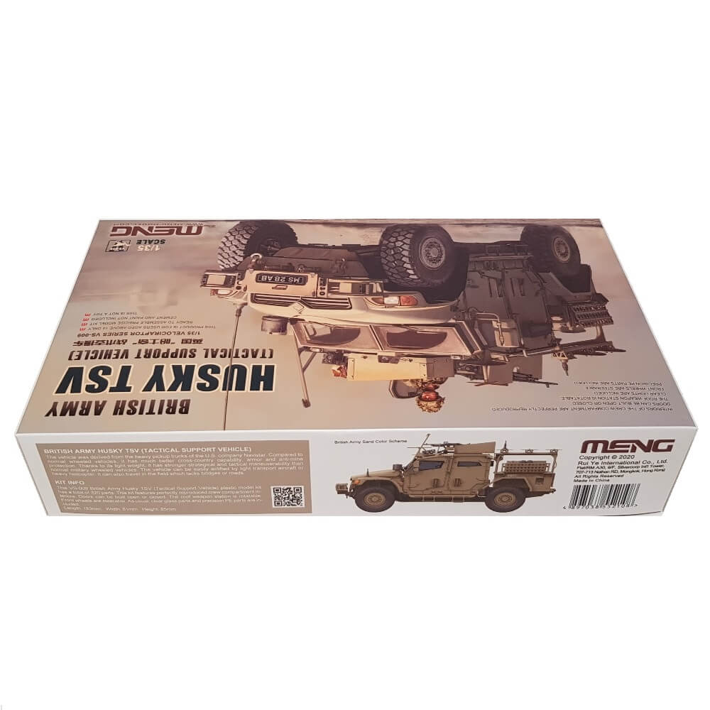 1:35 British Army HUSKY TSV Tactical Support Vehicle - MENG