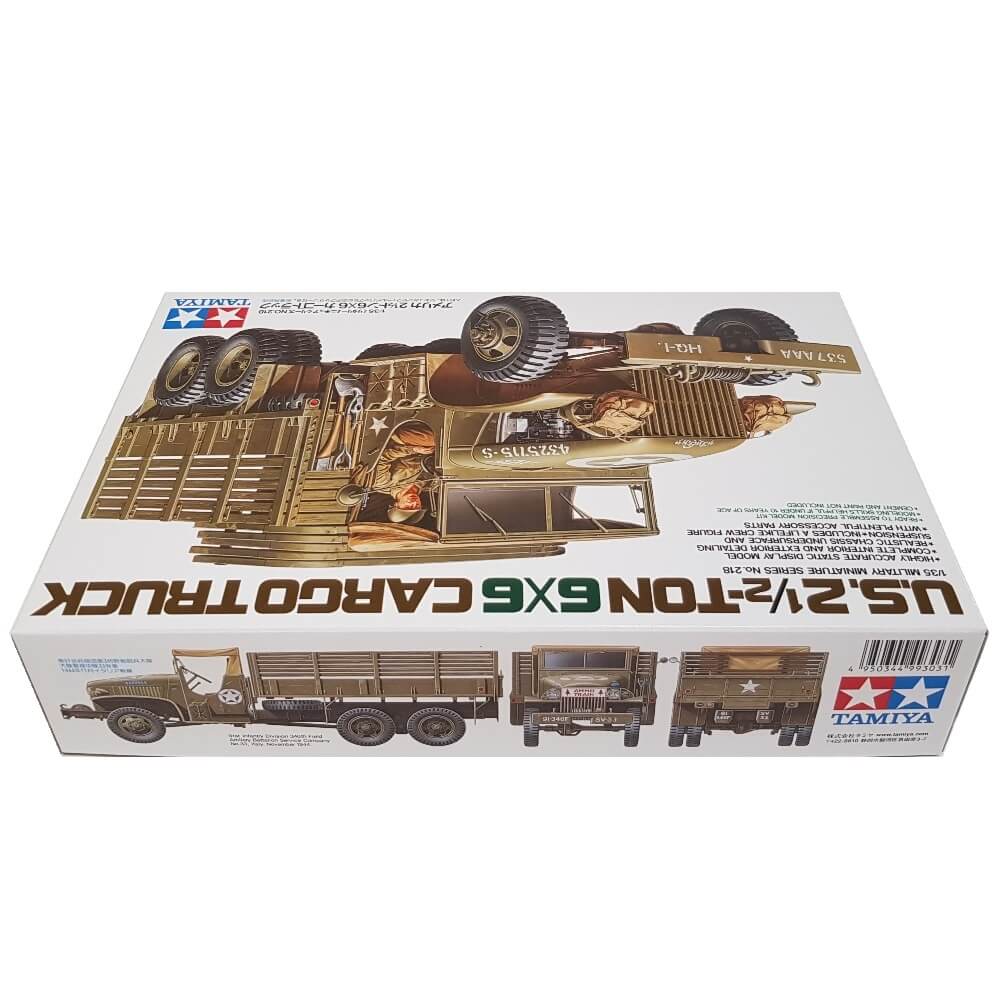 1:35 US 2 ½ Ton 6x6 Cargo Truck - TAMIYA