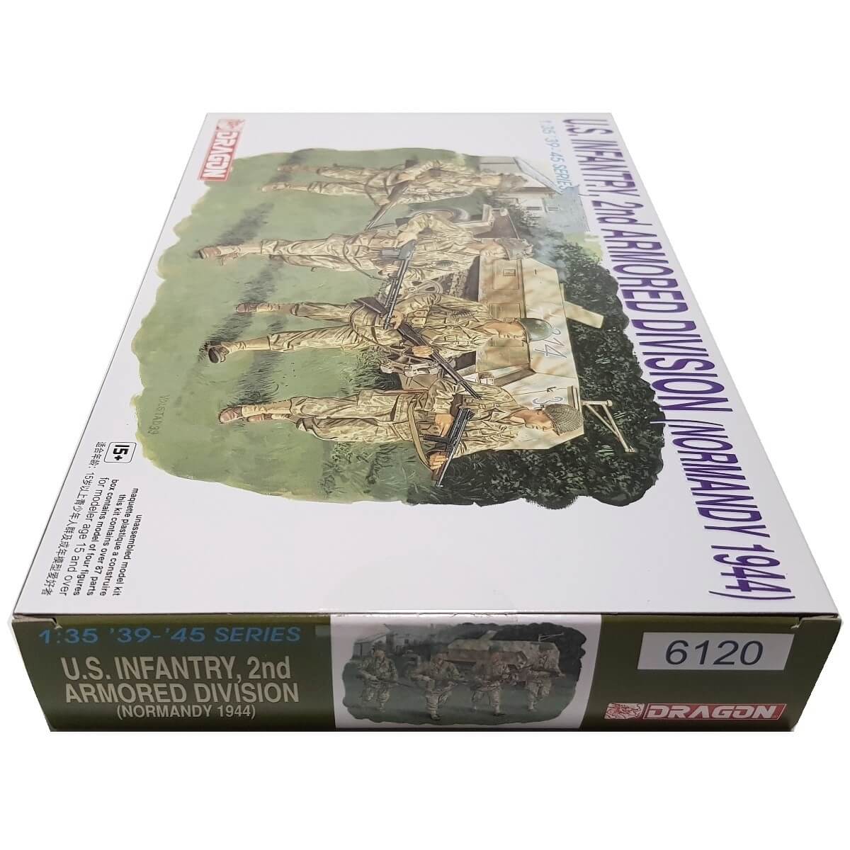1:35 US Infantry 2nd Armored Division - Normandy 1944 - DRAGON