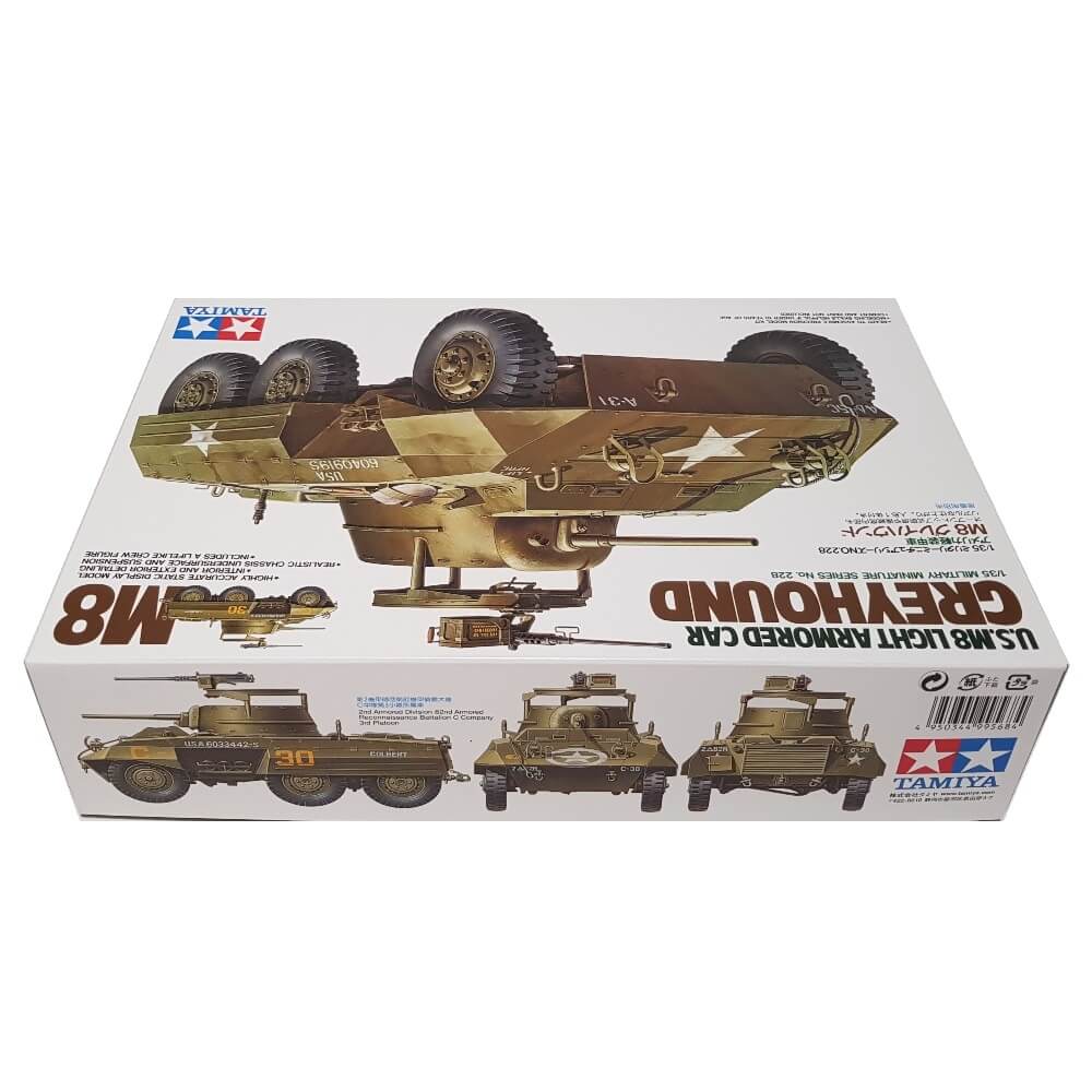 1:35 US M8 Light Armored Car GREYHOUND - TAMIYA