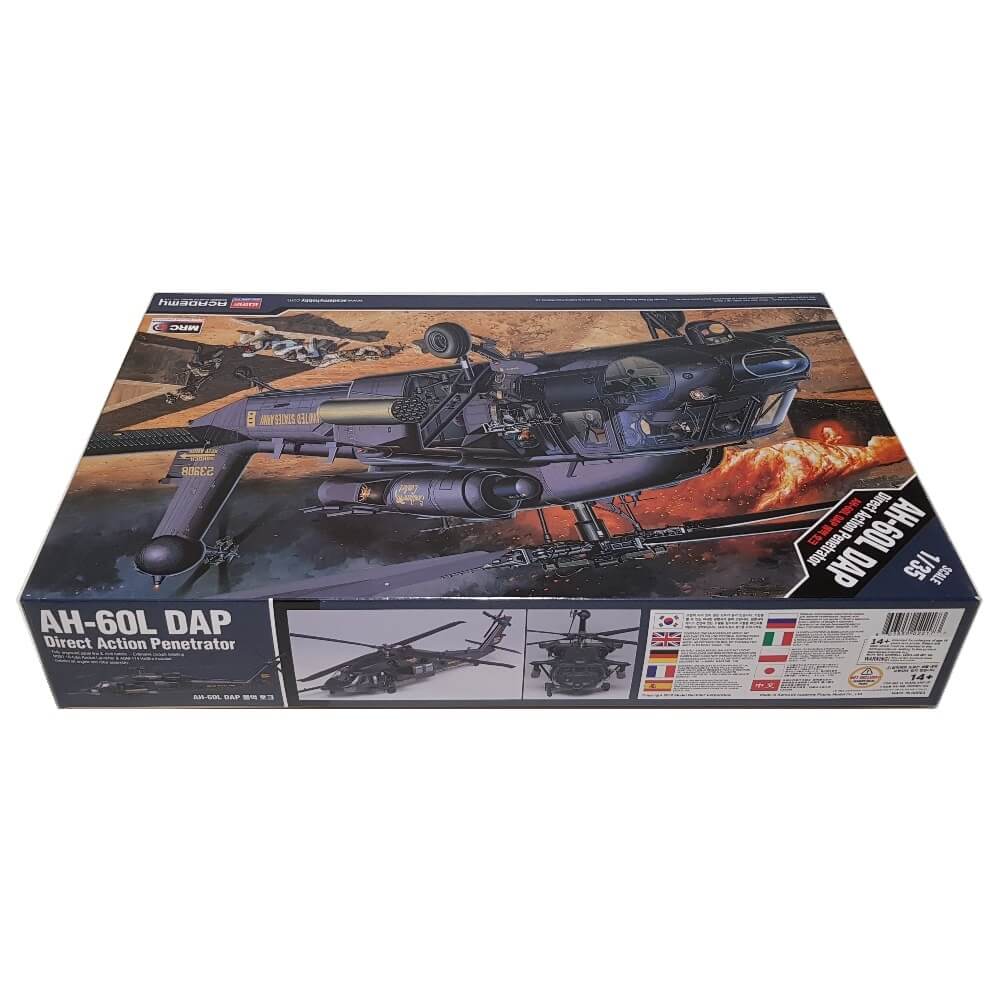 1:35 US Army AH-60L DAP Direct Action Penetrator Helicopter - ACADEMY