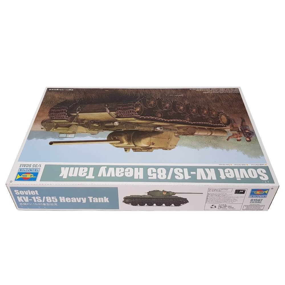 1:35 Soviet KV-1S/85 Heavy Tank - TRUMPETER